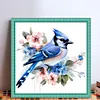 (Multi-Style) Flower Bird Owl - 18CT Stamped Cross Stitch 20*20cm/7.87*7.87in