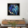 (Stamped/Counted) Dragon - 11CT Cross Stitch 40*40cm/15.75*15.75in
