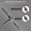 DIY screwdriver 24 in 1, switchable screwdriver shape to adapt to various home repairs, cool home repair tool box, compact and portable, does not take up space ratchet screwdriver