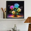 Luminous Roses-Full Round Diamond Painting