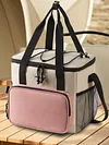Portable Insulation Bag Large Capacity Ice Shoulder Pack Waterproof Picnic Bag