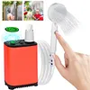 Camping Shower 2000mAh Digital Display Rechargeable for Camping Hiking Traveling