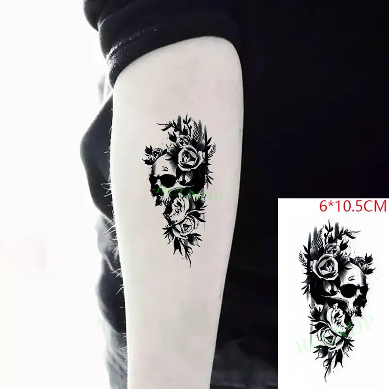 Waterproof Temporary Tattoo Sticker Cartoon anime Boy Knife Tatto Flash Tatoo Fake Tattoos Small Size Art for Kids Men Women