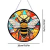 >SALE<Bee Diamond Painting Art Pendant Animal Acrylic Diamond Drawing Hanging Ornament