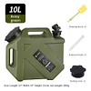 10L Camping Water Jug with Faucet Portable Water Tank for Vehicle Car Camping