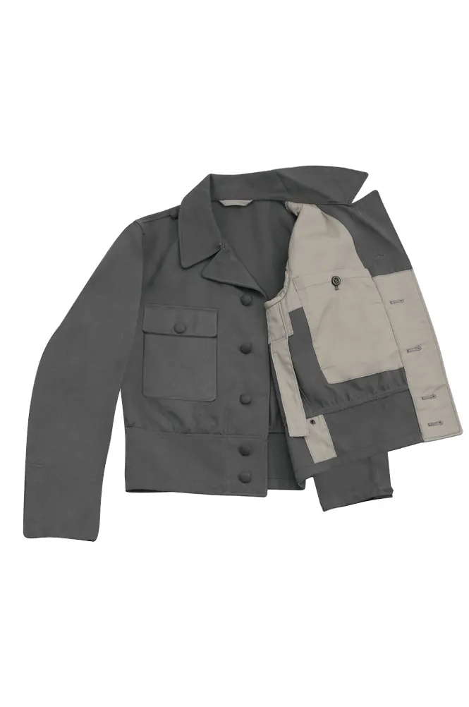   Elite German M1944 EM Stone Grey Gabardine Tunic Feldbluse German-Uniform