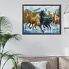 Horse-11CT Stamped Cross Stitch Kit(50*40cm)