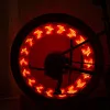 Solar LED Colorful Bike Wheel Light USB Rechargeable Smart Sensing Spoke Light