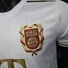 Joyfball 2025/2026 Player Version Bayern Munich 125-Year Anniversary Kit  White（The player version jersey is a bit tight, please pay attention to the size selection）