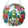 DIY Diamond Painting Hanging Wreath Kit Home Door Decor(Include Chain and Lamp Belt)