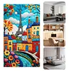 (US Local)Street View-11CT Stamped Cross Stitch Kit(40x70cm)