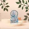 (US Local)Wolf Special Shape 5D DIY Diamond Painting Tabletop Ornament Kit Table Decor
