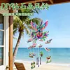 DIY Diamond Painting Double Sided 3D Wind Chime Pendant Hanging Kit