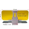 Car sun visor day and night anti-glare sun visor two-in-one car sunscreen anti-UV sun visor anti-glare sun visor driving goggles goggles
