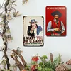 2PCS Cowboy - Vintage Metal Signs Set - 20*30cm/30*40cm - Western