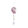 DIY 5D Diamond  Mosaic Sun Catcher Window Keyring Pendant Kits