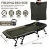 [US Local Warehouse] 33in Wide Camping Cots with Carry Bag Adjustable Sleeping Cot Foldable Bed Holds Up To 397LBS Easy To Set Up for Home Office Nap and Outdoor Beach