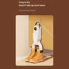 The shoe drying machine is foldable and retractable. The intelligent blue light dehumidification shoe drying device can deodorize, automatically shut down and time, with folding design and intelligent panel