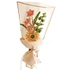 DIY Handmade Twist Stick Craft Flower Bouquet Chenille Stems Craft Pipe Cleaners Gift Decor Set