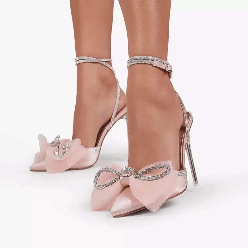 Women Pumps Ladies Fashion High Heels Party Dress Shoes Ladies Pointed Toe Sandals Spring Summer Luxury Brand Footwear Woman