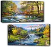 2Pack Landscape-Full Round Diamond Painting(70x40cm)
