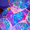 LED Love Bear Colorful Luminous Prism Christmas Indoor Decoration Night Light