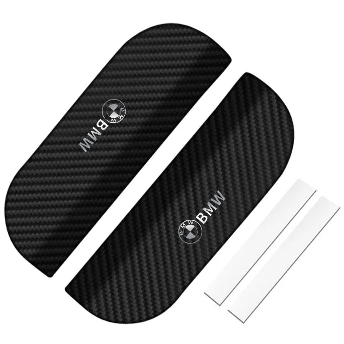 Car Reversing Mirror Rain Shield Reflective Rain Shield With Car Logo