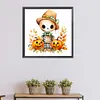 【Limited Stock Sale】Halloween Pumpkins  Skeletons-Paint by Numbers Acrylic Paintingg 40*40CM(Watercolor)