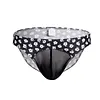 Men's see-through mesh sexy printed underwear