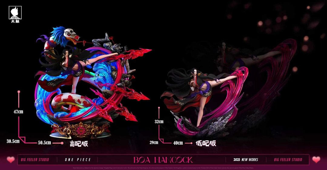 POP Scale Boa Hancock - ONE PIECE Resin Statue - Big Feeler Studio