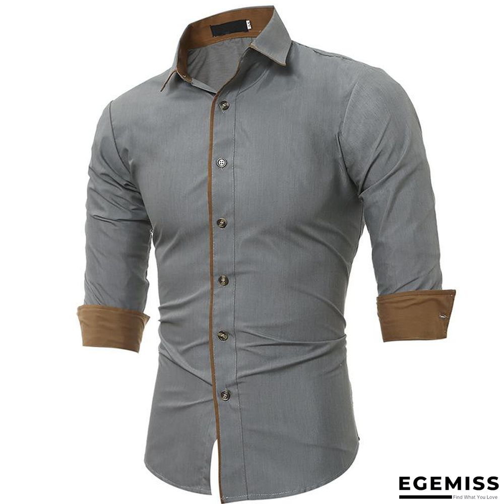 Fashion Plus Size Men's Casual Long Sleeve Shirt | EGEMISS