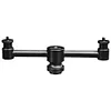 2-Head Aluminum Alloy Gas Tank Connection Lantern Bracket Camping Accessories