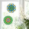 6 PCS Gem Art DIY Craft Kits Mandala Diamond Painting Window Stickers Kit