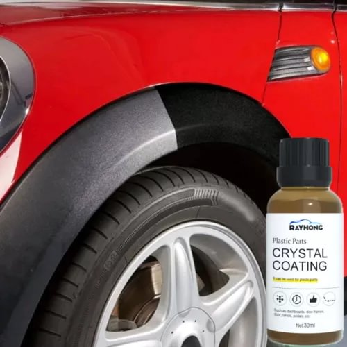 Dronehint Universal Plastics Parts Restorer Coating Car Accessories Kit w/ Cleaner Sponge (For: Acura) Parts