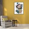 Little Girl Wearing Glasses-Paint by Numbers Acrylic Painting 40*50CM