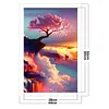 (Counted/Stamped)(Big Size) 11CT Tree and cloud Cross Stitch -40x63cm/15.75*24.8in