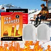 20 Pair Toe Warmers Easily Apply with Adhesive Disposable Feet Warmers Heat Pads