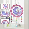 DIY Diamond Painting Suncatcher Hanging Pendant Kit(Cat Flower on Moon )