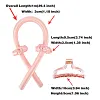 Heatless Curling Rod 4 Pcs. No Heat/Silk Ribbon/Curling Rod/Hair Roller Curls