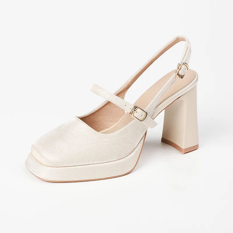 Churchf Churchf New Spring And Summer French Sandals Mary Jane Vintage Women's Shoes
