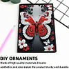 (US Local)50-Page A5 Butterfly Diamond Painting Notebook for Adult Holiday Birthday Gift