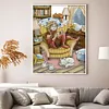 Quiet Nights -14CT Stamped Cross Stitch Kit(29*37cm)