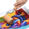 (US Local)3pcs 5D Diamond Painting Tool Set Wood Roller DIY Diamond Drawing Tool DIY Diamond Art Accessories