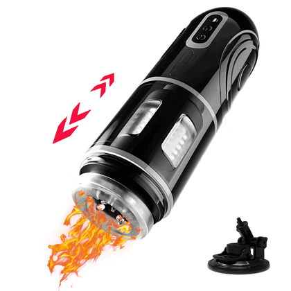 male hands free masturbation Automatic Wearable Male Masturbator Hands Free Male Masturbator Telescopic  Rotating Blowjob Toys – Honeyloveyou