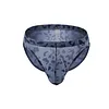 Men's Sexy See-Through Leopard Mesh Briefs European Style