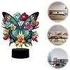 Cute Butterfly DIY Diamonds Painting Table Lamp 5D Diamond Painting Night Light
