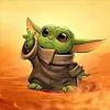 Star Wars - Yoda-Paint by Numbers Acrylic Painting    20*20cm