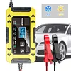 12V6A Car Battery Charger Fast Charge LCD Display Pulse Full Intelligent Charger