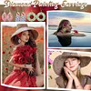 10 Pairs Double Sided Diamond Painting Earrings Gift for Women Girls (Style 1)