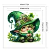 Clover Gnome - 11CT Stamped Cross Stitch - 45*45cm